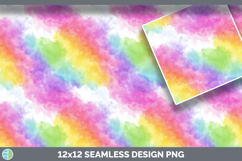Rainbow Watercolor Textured Background Papers Scrapbook Product Image 3