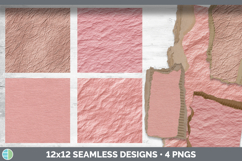 Blush Pink Seamless Autumn Pastels Textured Background Paper Product Image 2