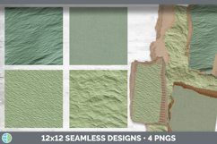 Sage Green Seamless Autumn Pastels Textured Background Paper Product Image 2