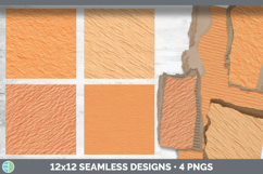 Apricot Seamless Autumn Pastels Textured Background Papers S Product Image 2
