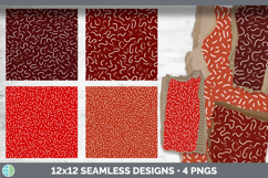 Red Composition Notebook Seamless Background Papers Product Image 2