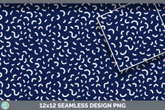 Indigo Composition Notebook Seamless Background Papers Product Image 3