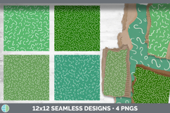 Spring Green Composition Notebook Seamless Background Papers Product Image 2