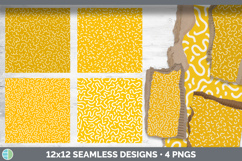 Yellow Composition Notebook Seamless Background Papers Product Image 2