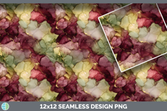 Ruby Seamless Autumn Alcohol Ink Textured Background Papers Product Image 3