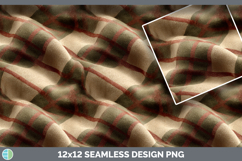 Rustic Tartan Seamless Autumn Flannel Textured Background Pa Product Image 3