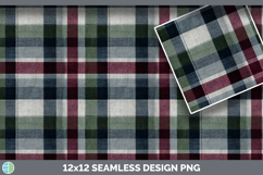 Wine Plaid Seamless Autumn Flannel Textured Background Paper Product Image 3
