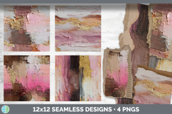 Pink Seamless Thick Ombre Textured Background Papers Scrapbo Product Image 2