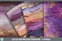 Purple Seamless Thick Ombre Textured Background Papers Scrap Product Image 1