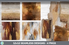 Brown Seamless Thick Ombre Textured Background Papers Scrapb Product Image 2