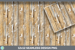 Pine Boards Seamless Christmas Winter Textured Background Pa Product Image 3