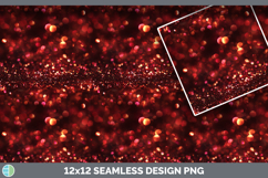 Red Seamless Glitter Bokeh Textured Background Papers Scrapb Product Image 3