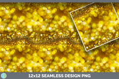 Yellow Seamless Glitter Bokeh Textured Background Papers Scr Product Image 3