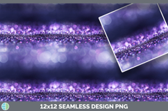 Purple Seamless Glitter Bokeh Textured Background Papers Scr Product Image 3