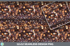 Brown Seamless Glitter Bokeh Textured Background Papers Scra Product Image 3