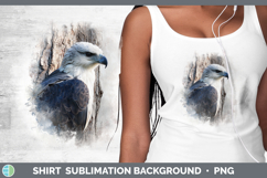 Whitebellied Sea Eagle Tree Peek Shirt Sublimation Design Product Image 1