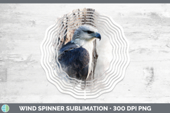 Whitebellied Sea Eagle Tree Peek Wind Spinner Sublimation D Product Image 1