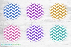 Glitter Chevron Background PNG Spring Sublimation Bundle Product Image 2