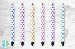Hearts Pen Wrap Bundle - Epoxy Pen Wrap Sublimation Product Image 2