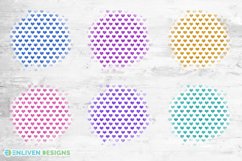 Glitter Hearts Background PNG Spring Sublimation Bundle Product Image 2