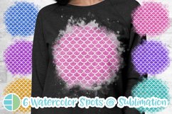 Glitter Mermaid Scales Background Spring Sublimation Bundle Product Image 1