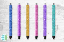 Solid Glitter Pen Wrap Bundle - Epoxy Pen Wrap Sublimation Product Image 2