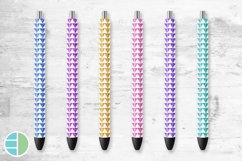 Glitter Triangles Pen Wrap Bundle - Pen Wrap Sublimation Product Image 2