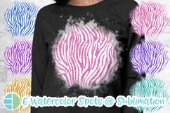 Distressed Sublimation Background | Glitter Zebra Print Product Image 1