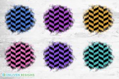 Glitter Chevron Background PNG Spring Sublimation Bundle Product Image 1