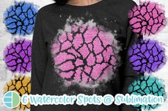 Glitter Giraffe Print Background PNG Sublimation Bundle Product Image 2