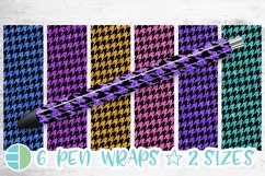 Houndstooth Pen Wrap Bundle - Epoxy Pen Wrap Sublimation Product Image 1