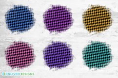 Glitter Houndstooth Background PNG Spring Sublimation Bundle Product Image 1
