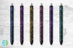 Jaguar Print Pen Wrap Bundle - Epoxy Pen Wrap Sublimation Product Image 2