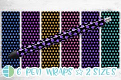 Polka Dots Pen Wrap Bundle - Epoxy Pen Wrap Sublimation Product Image 1