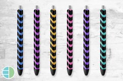 Glitter Waves Pen Wrap Bundle - Epoxy Pen Wrap Sublimation Product Image 2