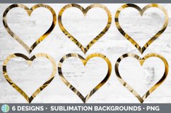 Sunflower Heart Frame Clipart Product Image 2