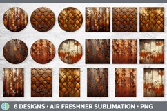 Rust Air Freshener | Sublimation Designs Bundle Product Image 2
