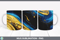 Marble Agate Mug Sublimation Product Image 2