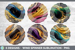 Marble Agate Wind Spinner | Sublimation Designs Bundle Product Image 2