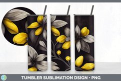 Flowers Tumbler Sublimation Bundle Product Image 7