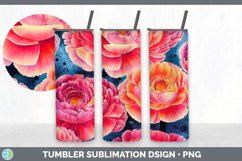 Ranunculus Flowers Tumbler Sublimation Bundle Product Image 7
