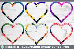 Ranunculus Flowers Heart Frame Clipart Product Image 2