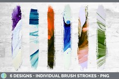 Watercolor Background Brush Strokes PNG | Sublimation Design Product Image 2