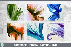 Watercolor Background Backgrounds | Digital Scrapbook Papers Product Image 2