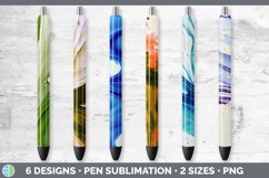 Watercolor Background Pen Wraps | Epoxy Sublimation Bundle Product Image 2