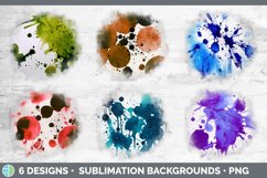 Watercolor Splatter Splatter | Grunge Sublimation Splatters Product Image 2