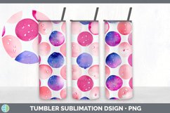 Watercolor Polka Dots Tumbler Sublimation Bundle Product Image 2