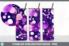 Watercolor Polka Dots Tumbler Sublimation Bundle Product Image 4