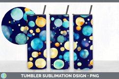 Watercolor Polka Dots Tumbler Sublimation Bundle Product Image 5