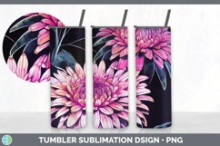 Chrysanthemums Tumbler Sublimation Bundle Product Image 3